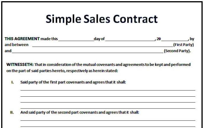 Agreement Templates Archives - Word Ms Templates Inside Promise To Sell Agreement Template