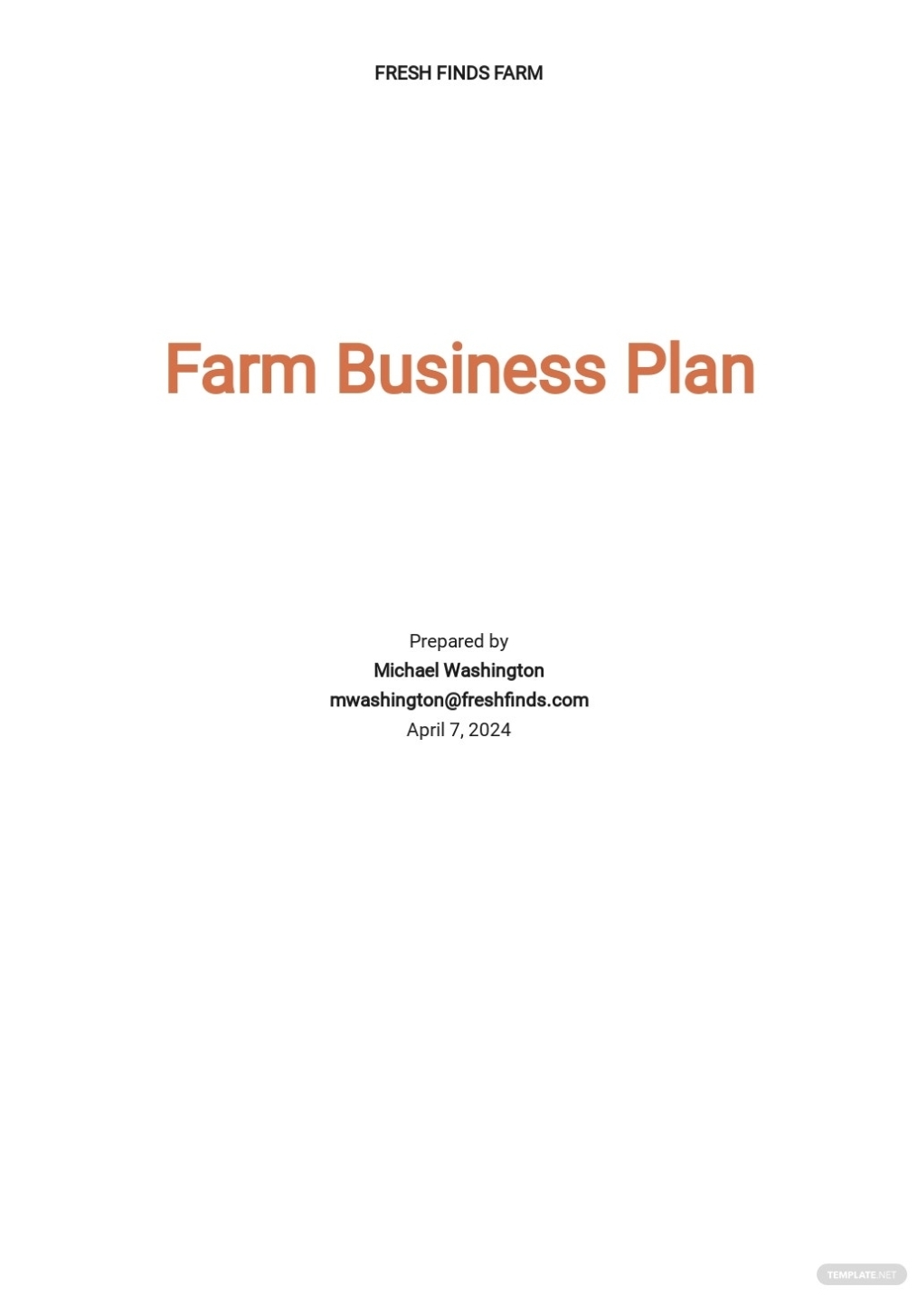 Animal Farm Business Plan Template - Google Docs, Word, Apple Pages Within Agriculture Business Plan Template Free