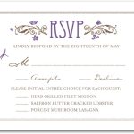 Art Nouveau Wedding Invitation Suite | Deco Weddings with regard to Wedding Rsvp Menu Choice Template