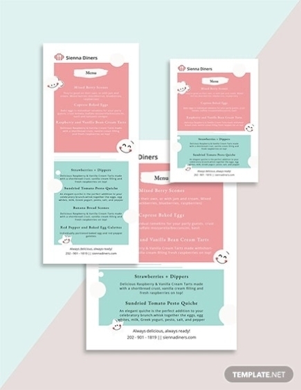 Baby Shower Menu - 8+ Free Templates In Psd, Vector Eps, Ai Illustrator Intended For Baby Shower Menu Template Free
