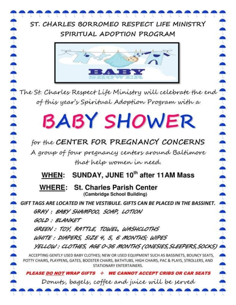 Baby Shower Planner Template | Simple Template Design Regarding Baby Shower Agenda Template
