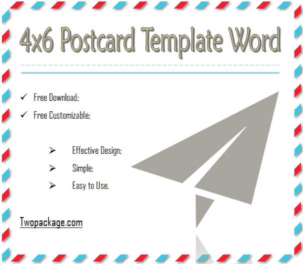 Back Of Postcard Template 4X6 Pertaining To Indesign Postcard Template 4X6