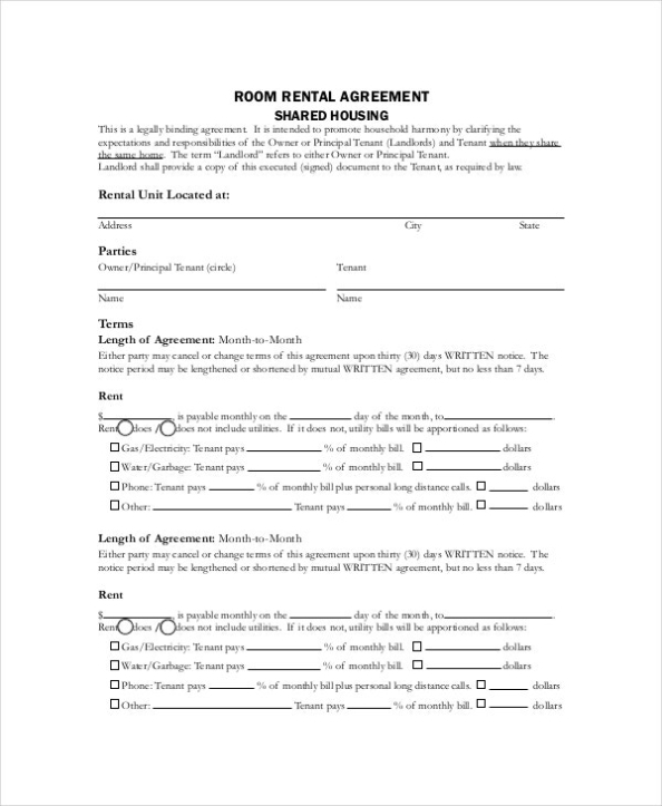 Basic Rental Agreement - 16+ Free Word, Pdf Documents Download | Free throughout Simple House Rental Agreement Template