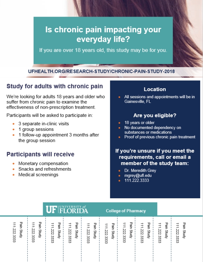 Best Practices For Recruitment Flyers » Clinical And Translational With Regard To Research Study Flyer Template