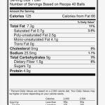 Blank Nutrition Facts Label Template Word Doc / Blank Nutrition Facts for Ingredient Label Template
