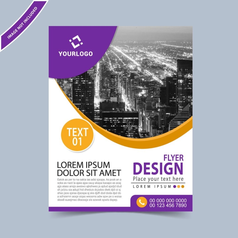 Business Flyer Design Template Free Download - Wisxi Throughout Free Online Flyer Design Template