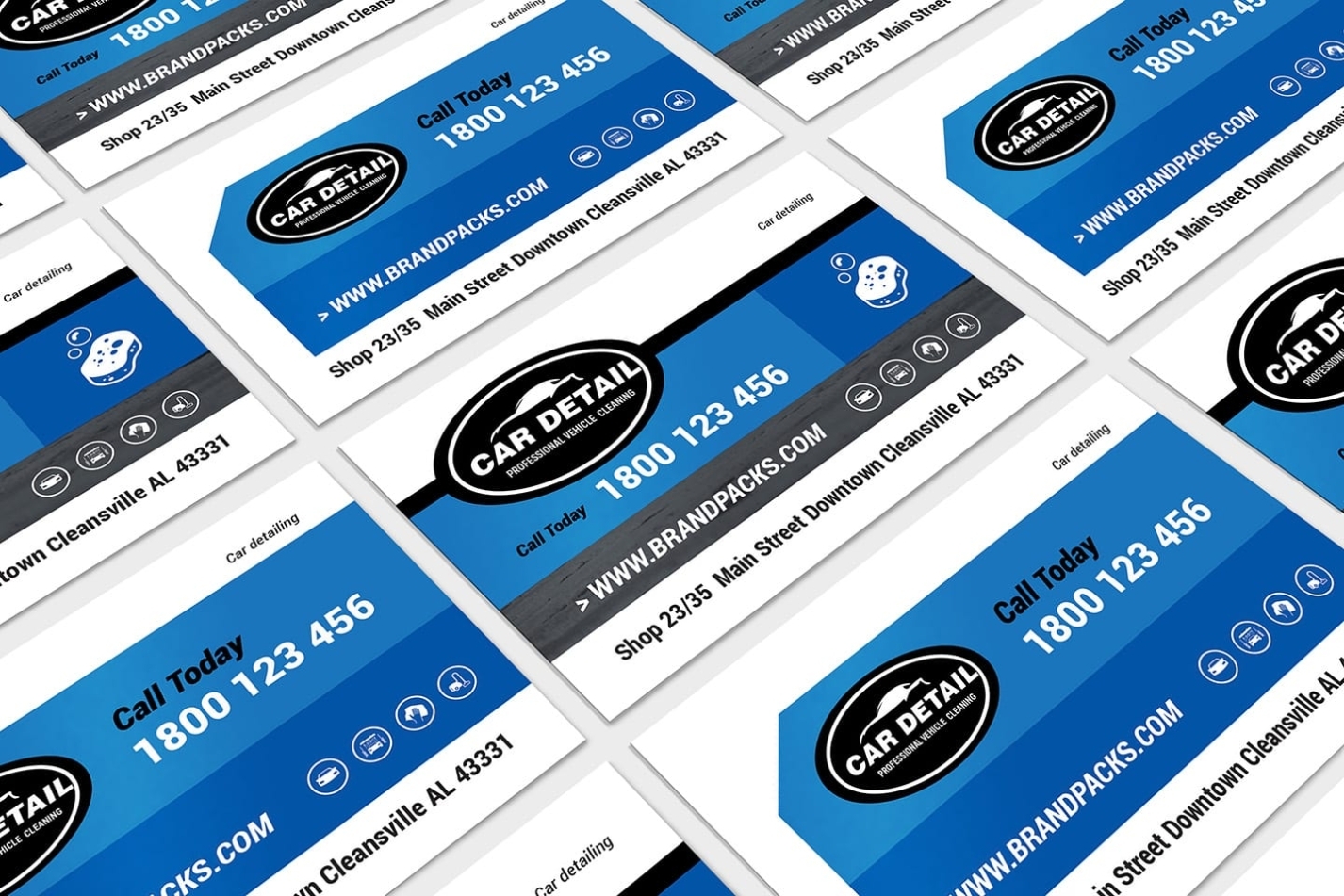 Car Detailing Business Card Template - Psd, Ai & Vector - Brandpacks With Regard To Automotive Business Card Templates