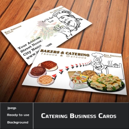 Catering Business Card Template | 24Psd Intended For Food Business Cards Templates Free