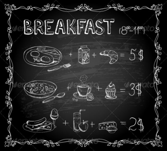 Chalkboard Menu - 36+ Free Templates In Psd, Eps Format Download Inside Breakfast Menu Template Word