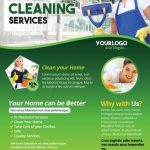 Cleaning Service Free Psd Flyer Template - Psdflyer.co for House Cleaning Flyer Template