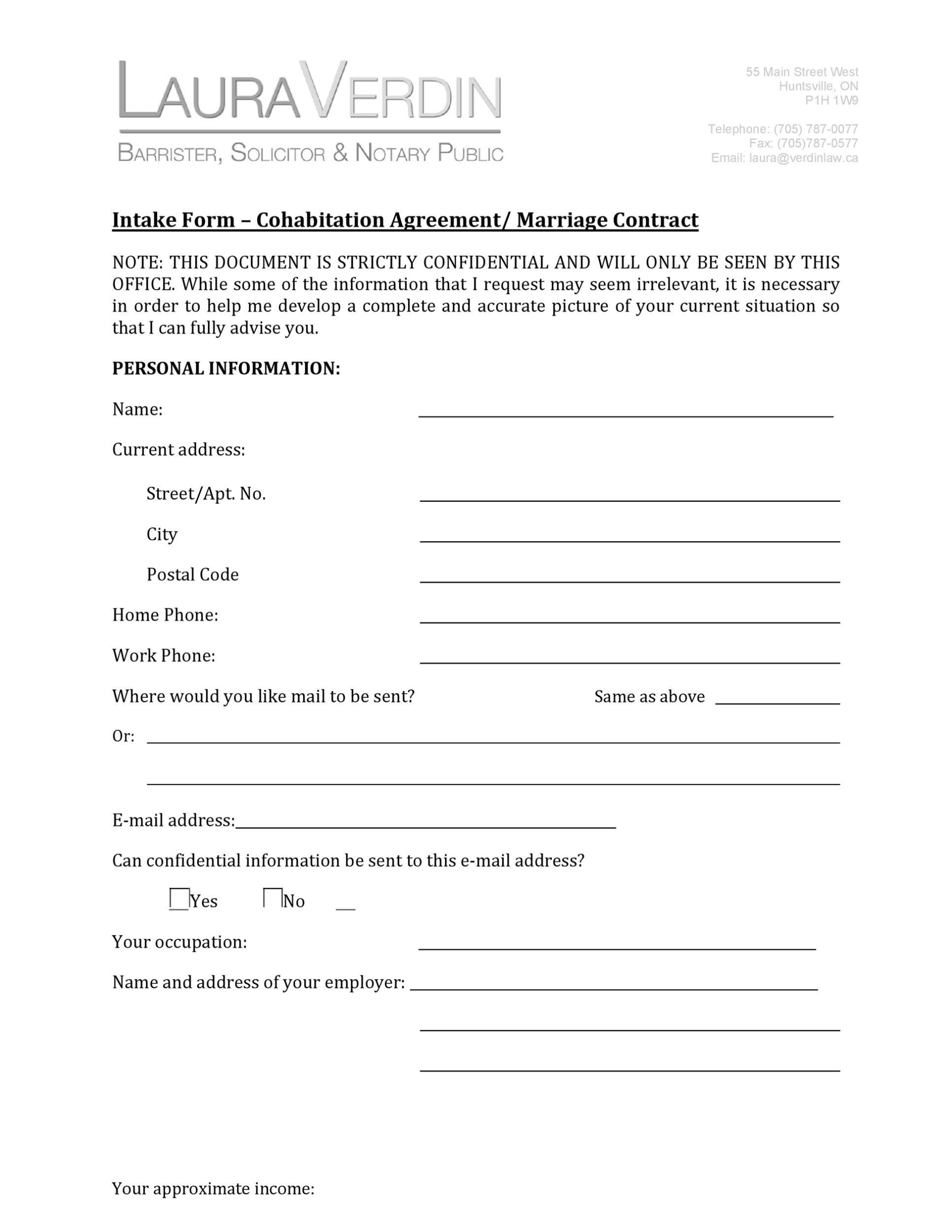 Cohabitation Agreement - 30+ Free Templates & Forms ᐅ Templatelab In Free Cohabitation Agreement Template