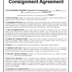 Consignment Agreement | Templates At Allbusinesstemplates intended for Simple Consignment Agreement Template
