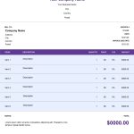 Contract Labor Invoice Template - Wave Invoicing inside Labor Invoice Template Word