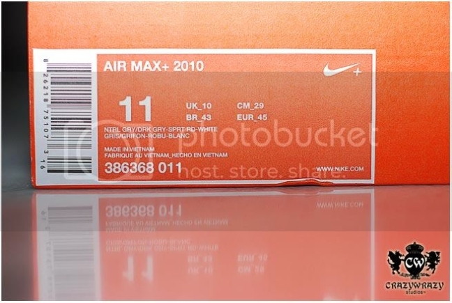 Crazywrazy For Nike Shoe Box Label Template