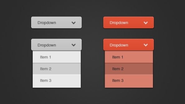 Create A Dropdown Menu On Regular Button In The Page (Not Menu For Html Header Menu Templates
