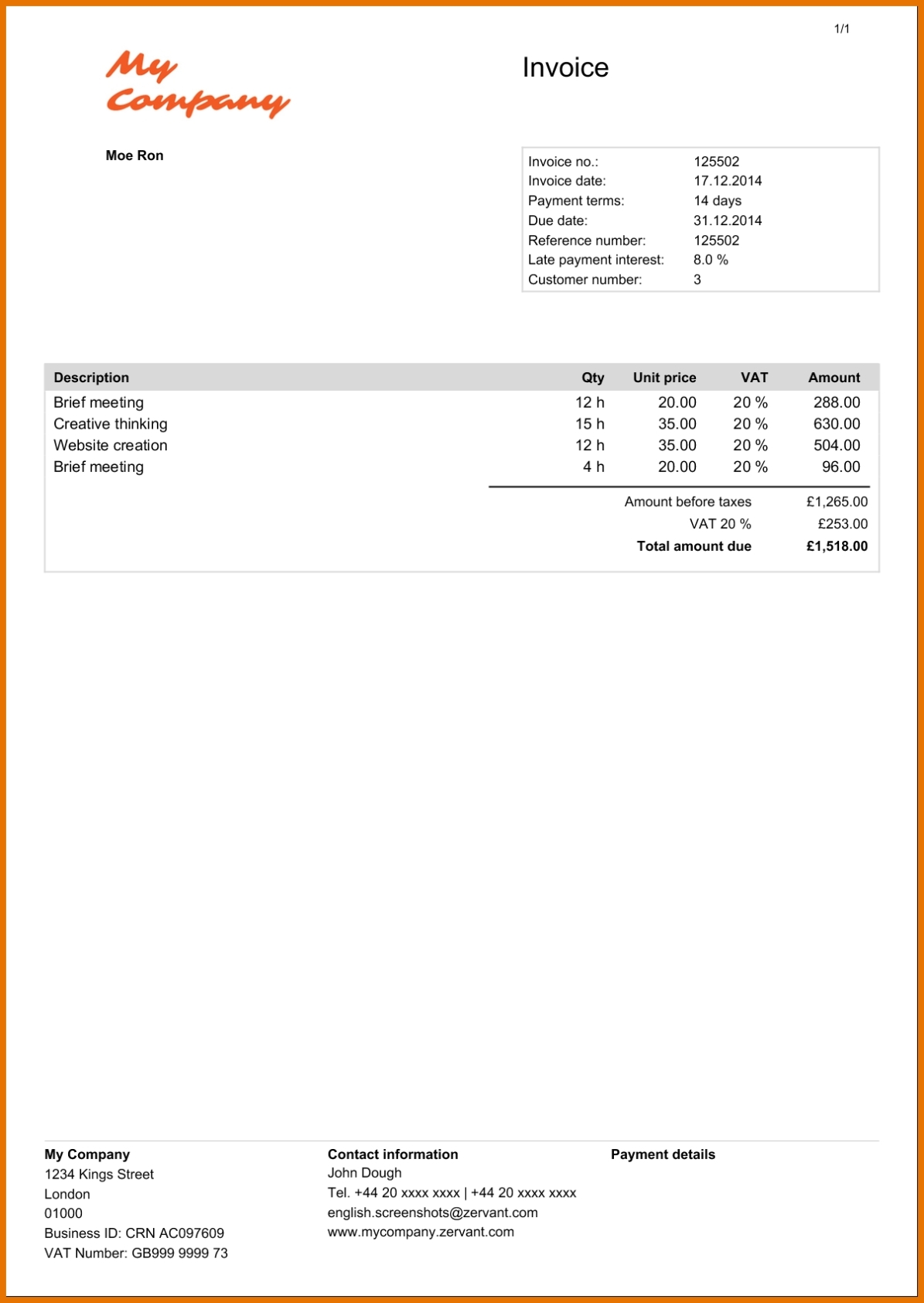 Create Your Own Invoice * Invoice Template Ideas Inside How To Write A Invoice Template