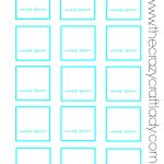 Diy Spice Jar Labels (Using Picmonkey) - The Crazy Craft Lady throughout Craft Label Templates
