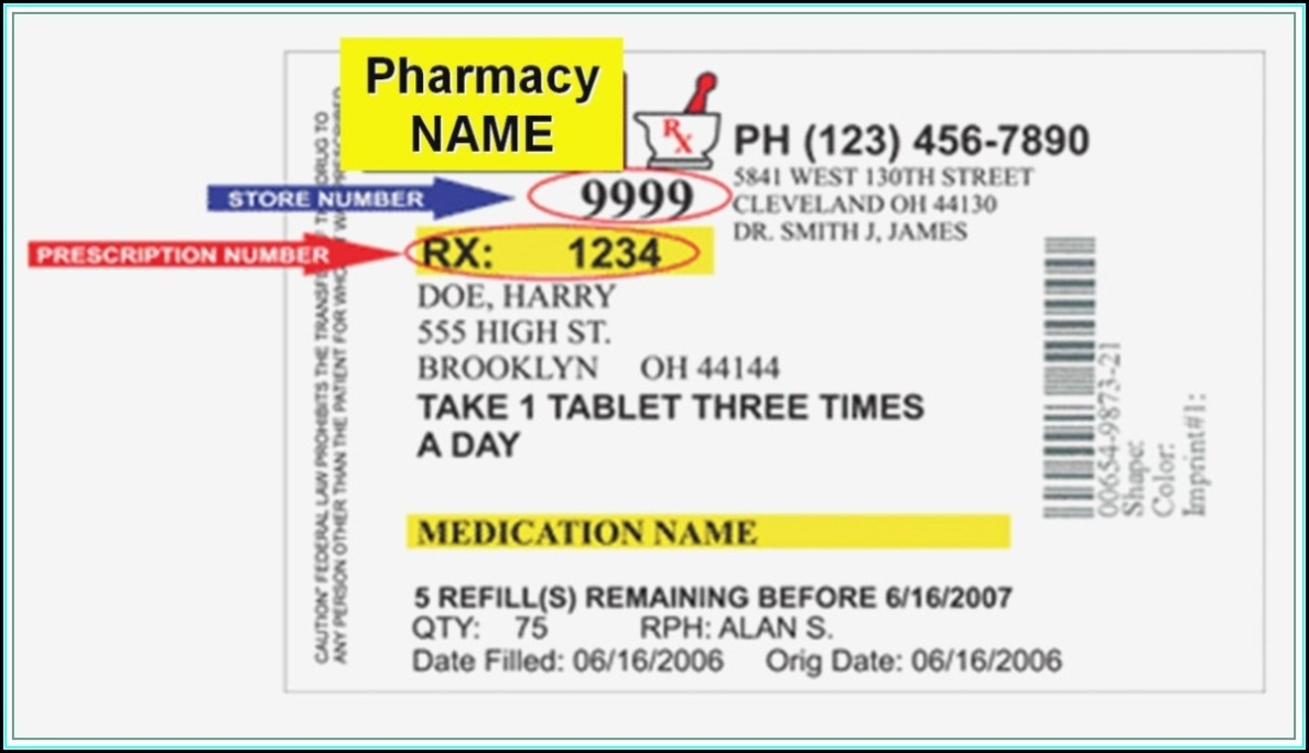 Downloadable Prescription Bottle Templates : Printable Fake Within Prescription Labels Template