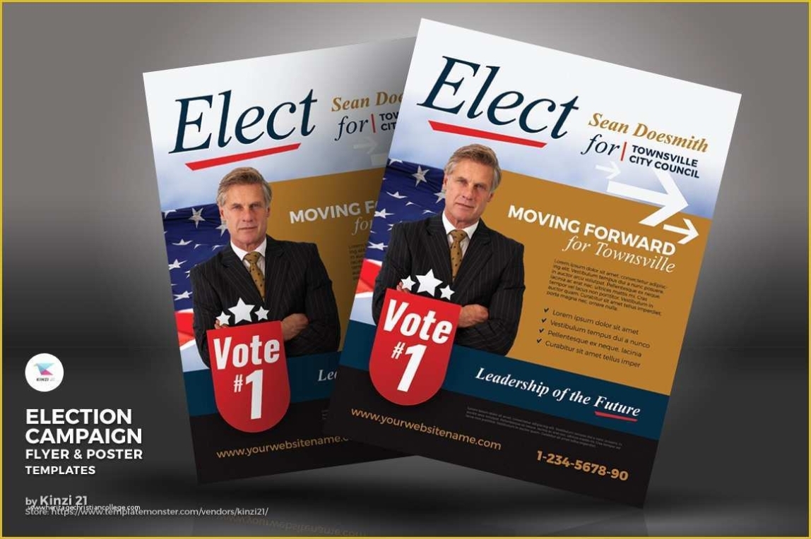Election Website Templates Free Download Of Election Campaign Flyer And For Political Flyer Template Free