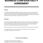 Financial Confidentiality Agreement Template - Google Docs, Word, Apple with regard to Financial Confidentiality Agreement Template