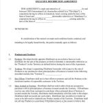 Free 10+ Distribution Agreement Forms In Pdf | Ms Word pertaining to Estate Distribution Letter Template