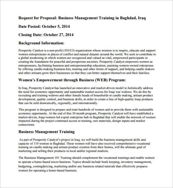 Free 10+ Sales Training Proposal Templates In Pdf Regarding Sales Business Proposal Template