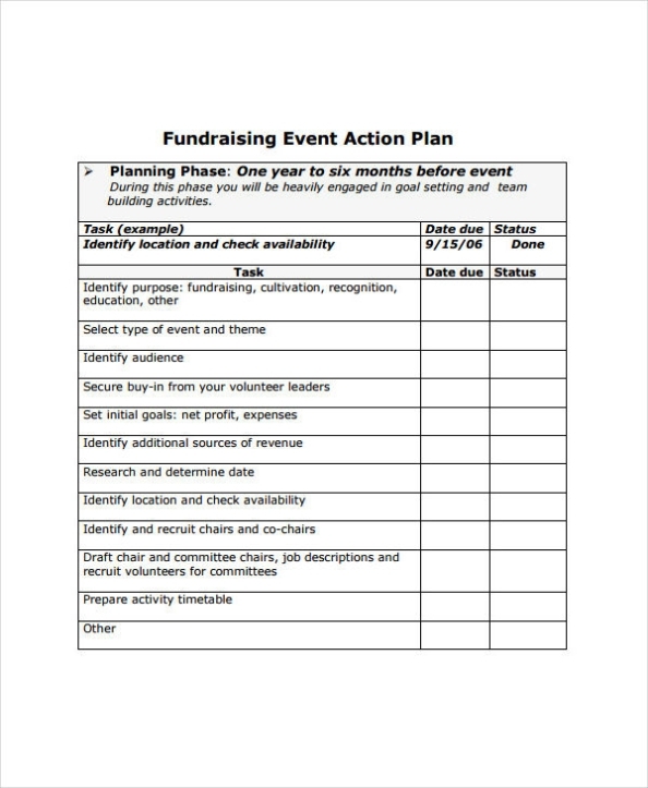 Free 13+ Event Plan Examples & Samples In Pdf | Word | Pages | Google Throughout Party Planning Business Plan Template