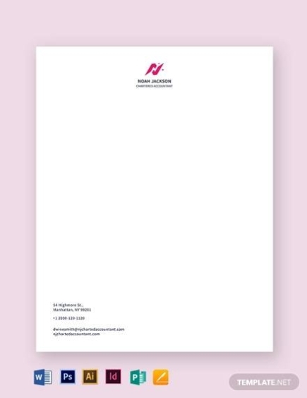 Free 13+ Sample Professional Letterheads In Ai | Indesign | Ms Word with Letterhead Templates Indesign