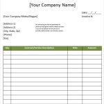 Free 14+ Construction Invoice Templates In Ms Word | Pdf intended for Contractors Invoices Free Templates