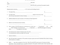 Free 18+ Purchase Forms [ Vehicle Purchase, Business Purchase, Real for Offer To Purchase Business Agreement Template