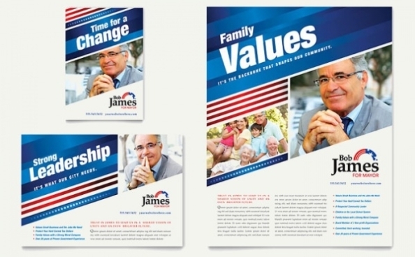 Free 23+ Elegant Political Flyer Templates In Psd | Ai | Ms Word In Free Election Flyer Template