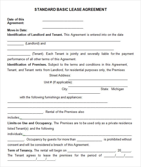 Free 7+ Useful Sample Leasing Agreement Templates In Pdf Inside Corporate Housing Lease Agreement Template