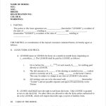 Free 8+ Printable Lease Agreement Templates In Ms Word | Pdf with regard to Share Farming Agreement Template