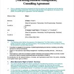 Free 8+ Sample Business Consulting Agreement Templates In Pdf | Ms Word intended for Business Management Contract Template