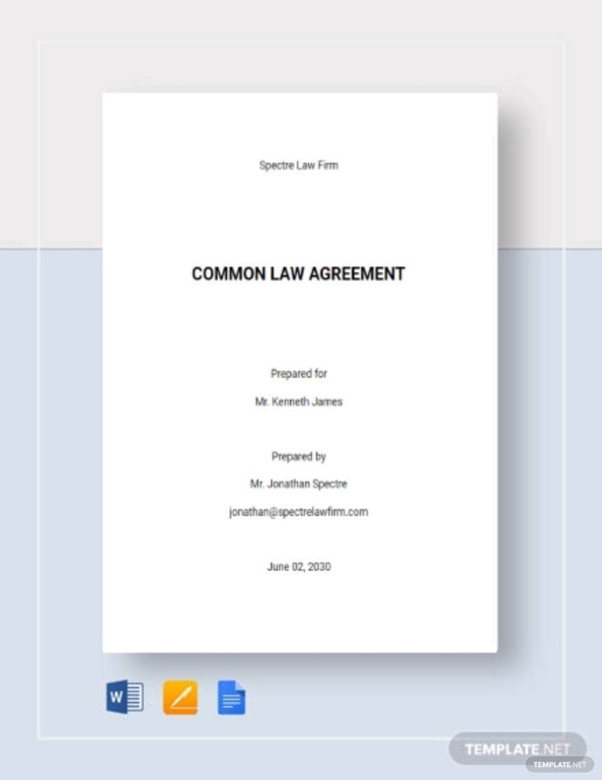 Free Common Law Separation Agreement Template - Google Docs, Word, Pdf Regarding Common Law Separation Agreement Template