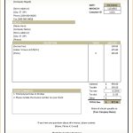 Free Download Invoices * Invoice Template Ideas regarding Work Invoice Template Free Download