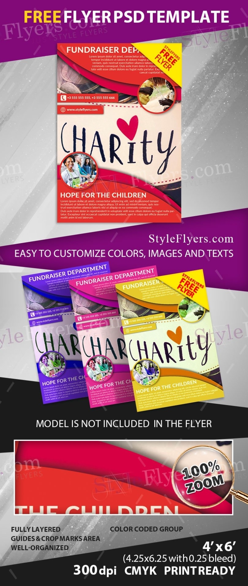 Free Fundraising Flyer Templates Download - D0Wnloadfocus Inside Benefit Flyer Template Free