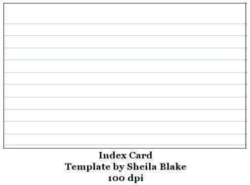Free Printable 4X6 Cards - Printable Templates Throughout 4X6 Note Card Template