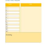 Free Printable Note Taking Templates / 30 Best Note Taking Templates with Best Note Taking Template