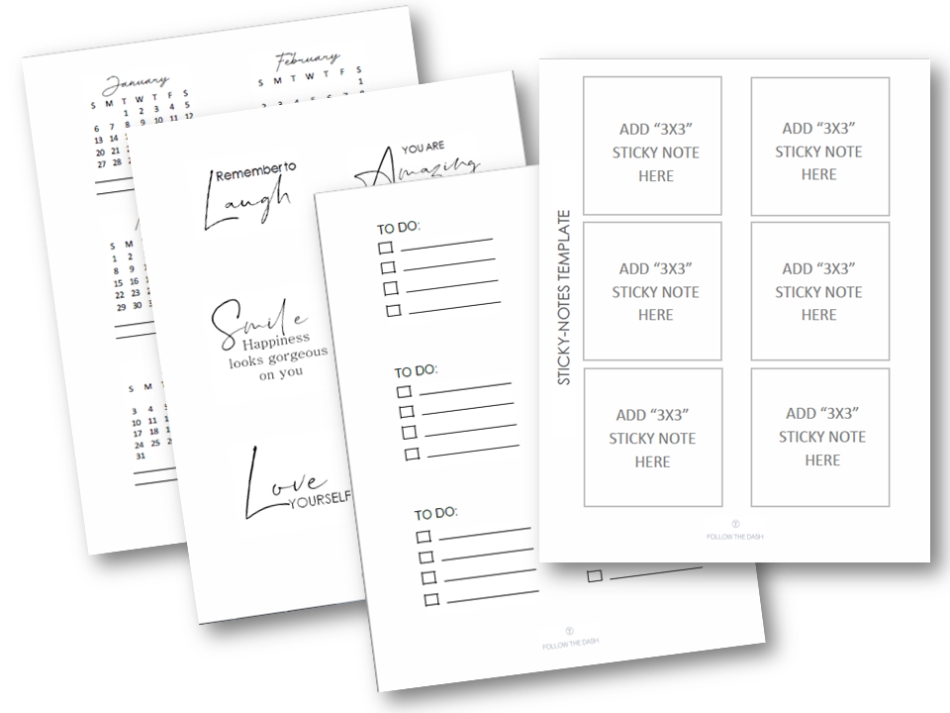 Free Printable Post It Notes With Printable Post It Notes Template