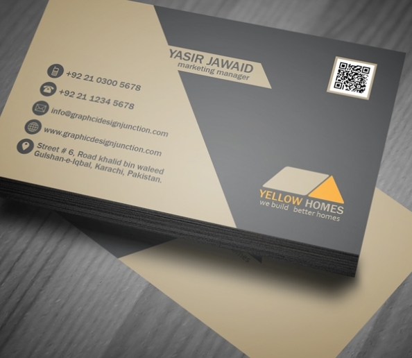 Free Real Estate Business Card Template (Psd) | Freebies | Graphic With Free Personal Business Card Templates