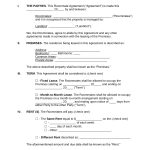 Free Roommate (Room Rental) Agreement Template - Pdf | Word - Eforms throughout Free Printable Residential Lease Agreement Template