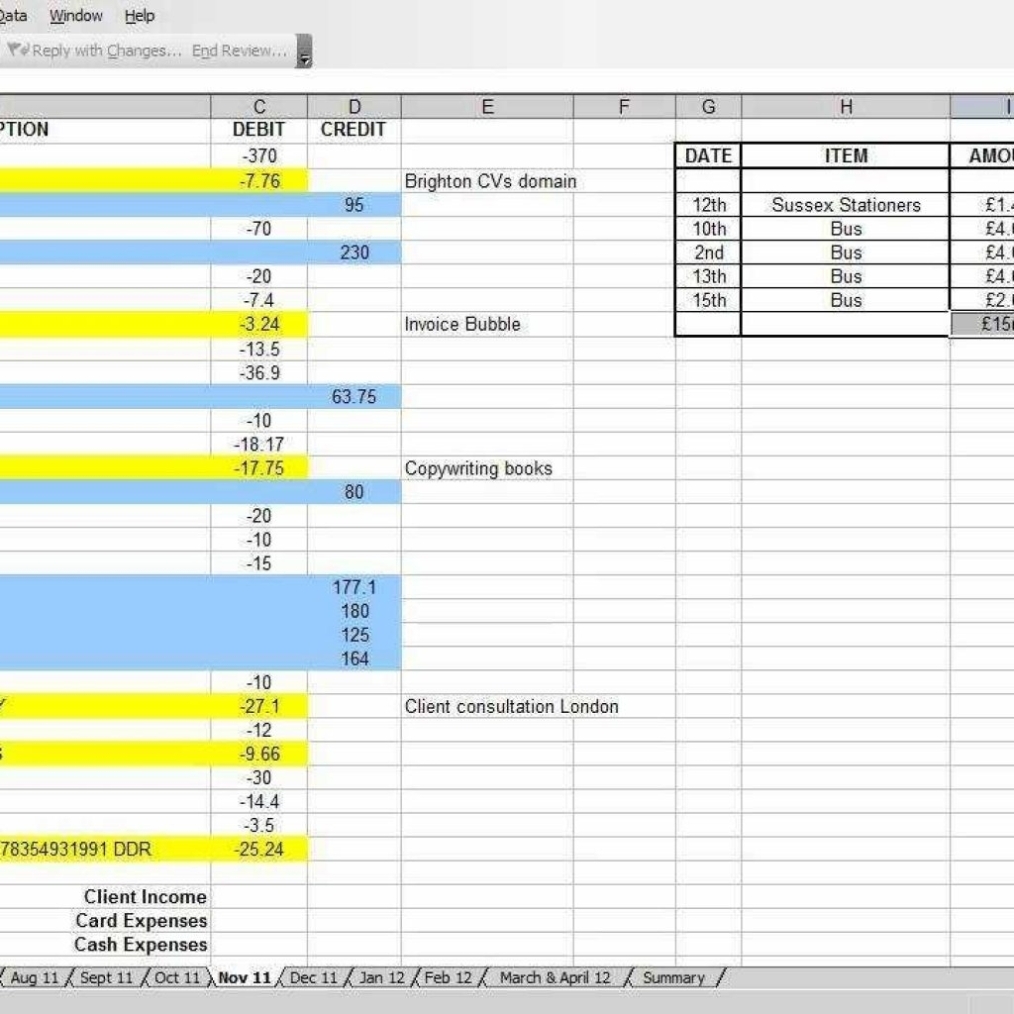 Free Small Business Expense Tracking Spreadsheet — Db Excel Within Small Business Expense Sheet Templates