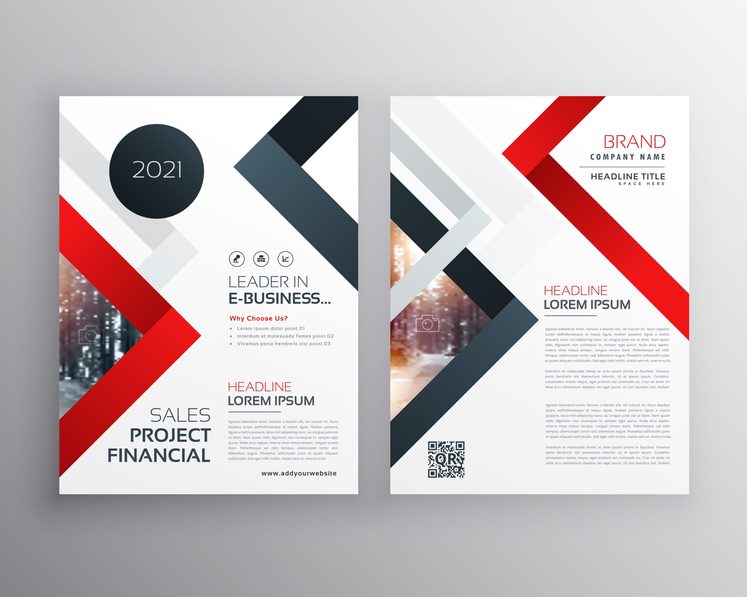 Free Template For Business Brochure - Treeall for Templates For Flyers In Word