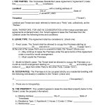 Free Tennessee Residential Lease Agreement | Pdf - Ms Word with regard to Free Tenant Lease Agreement Template