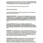 Free Termination Letter Templates - 38+ Free Word, Pdf Documents within Dissolution Of Partnership Agreement Template