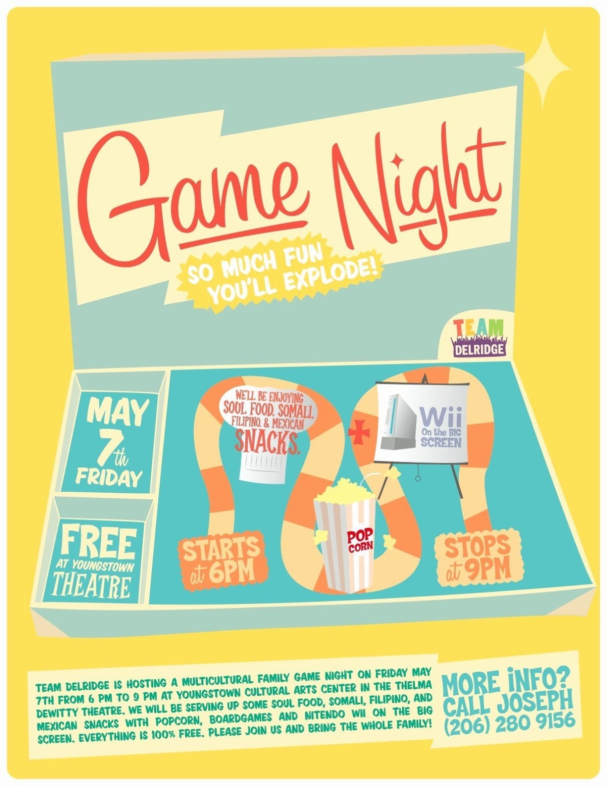 Game Night Flyer Template | Simple Template Design with Game Night Flyer Template