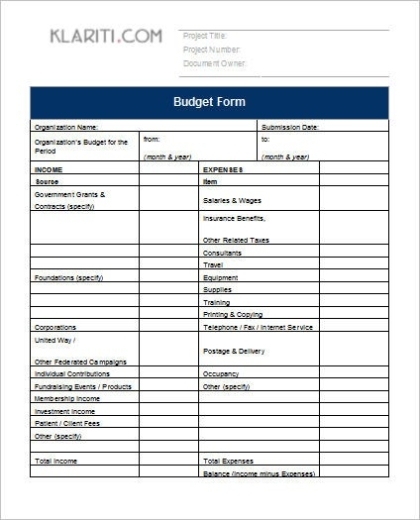 Grant Proposal Budget Template Word 5 Fantastic Vacation Ideas For with regard to Grant Proposal Budget Template