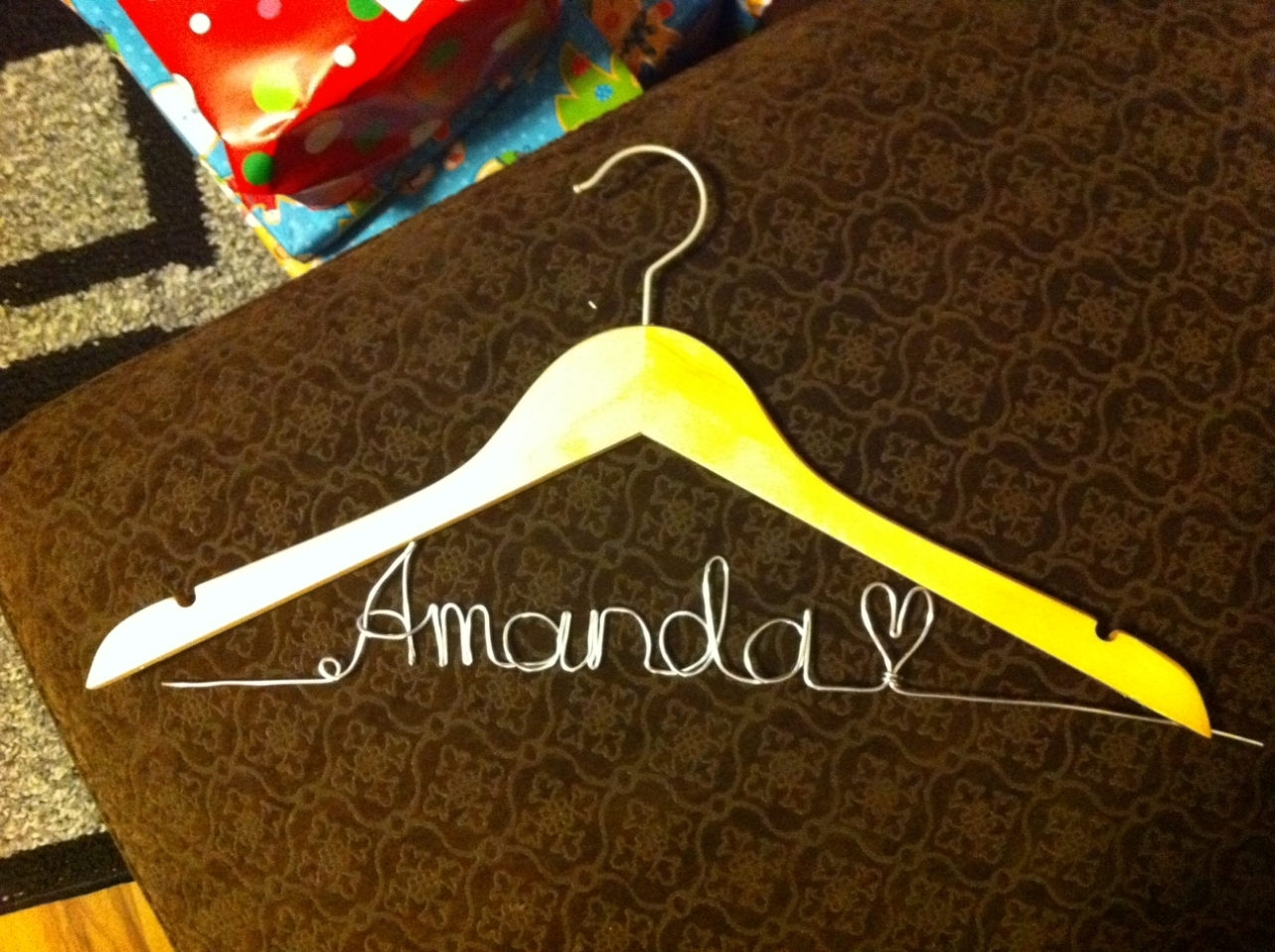 Happily Ever After September 29, 2012: Diy Bridal Wire Hangers in Wire Hanger Letter Template