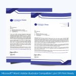 How To Create A Letterhead In Microsoft Word (2 Methods) - Word Layouts with How To Create Letterhead Template In Word